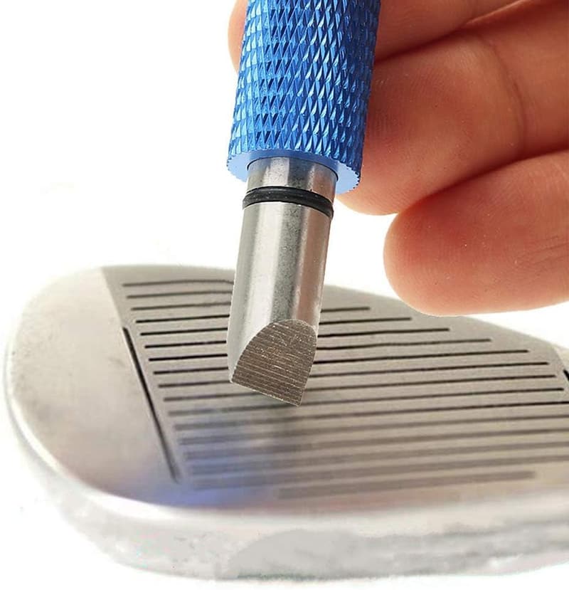 Golf Club Groove Sharpener for U & V-Grooves