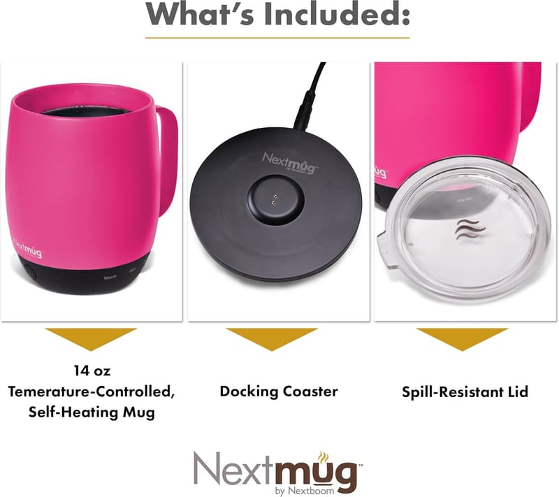 Temperature-Controlled Coffee Mug (14 oz.)