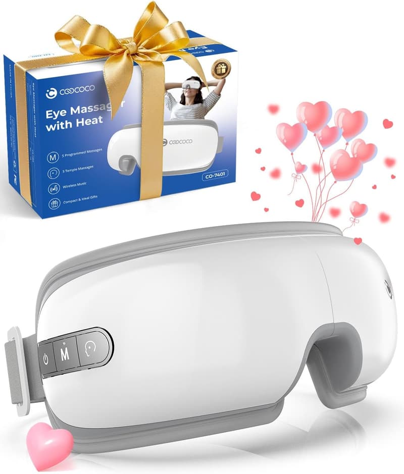Father's Day Heated Eye Massager for Relief