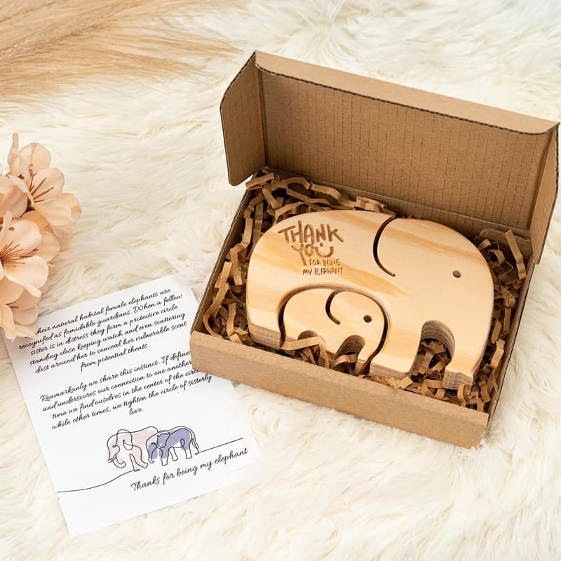 Mother's Day Elephant Decor for Women