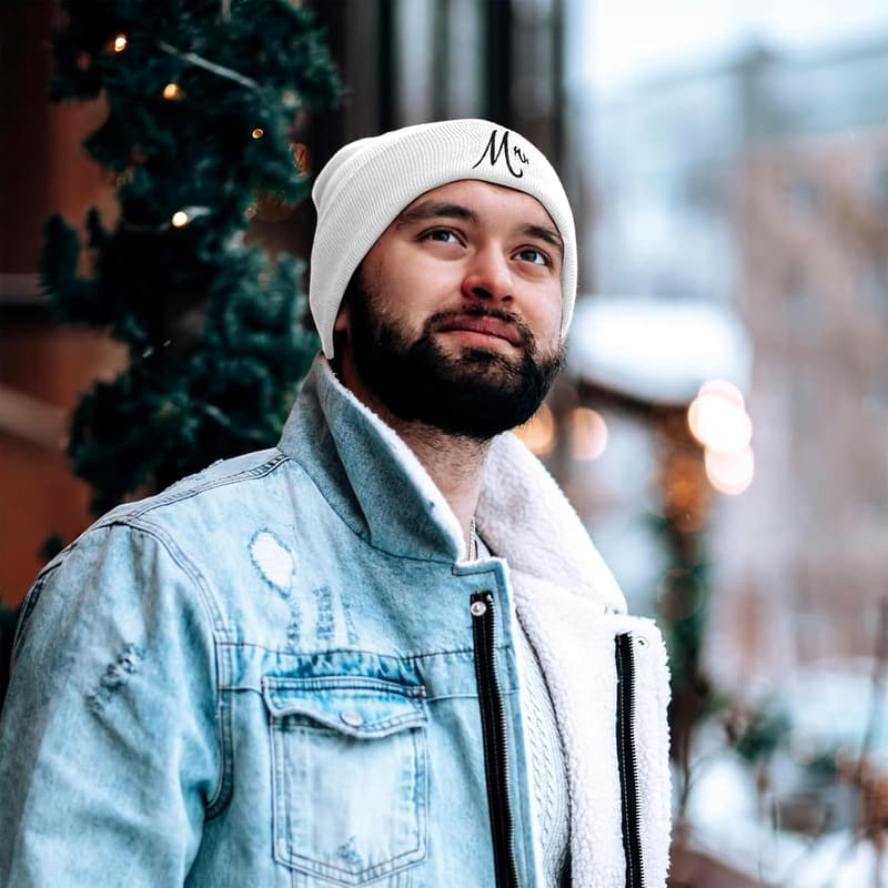 Winter Knit Slouchy Beanie for Men and Women
