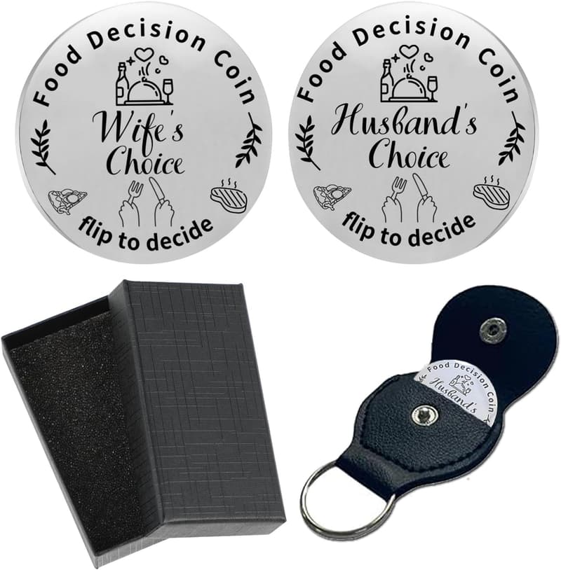 Pocket Hug Leather Keychain for Couples