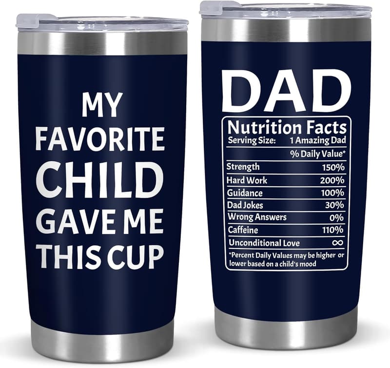 Father's Day Stainless Insulated Coffee Tumbler for Dad