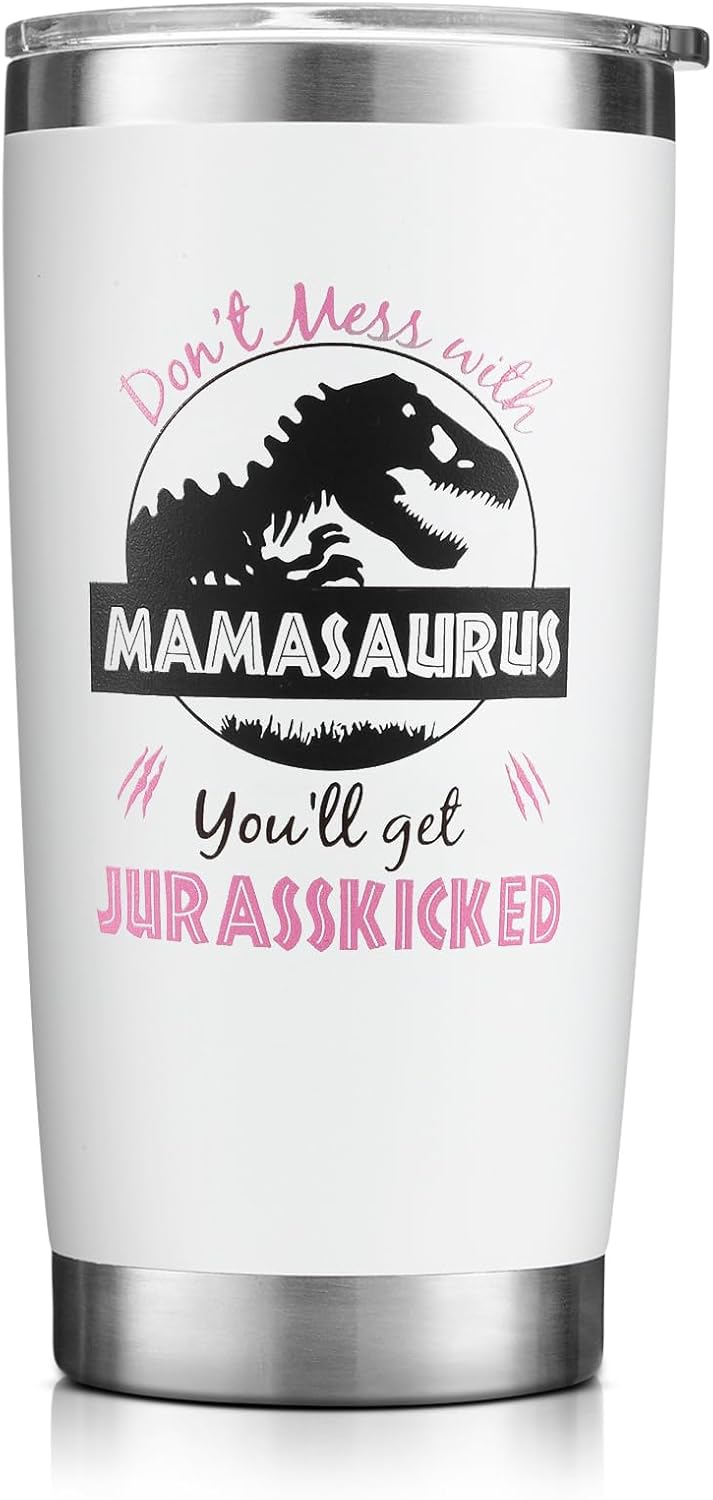 Mother's Day Coffee Tumbler, White 20 Oz