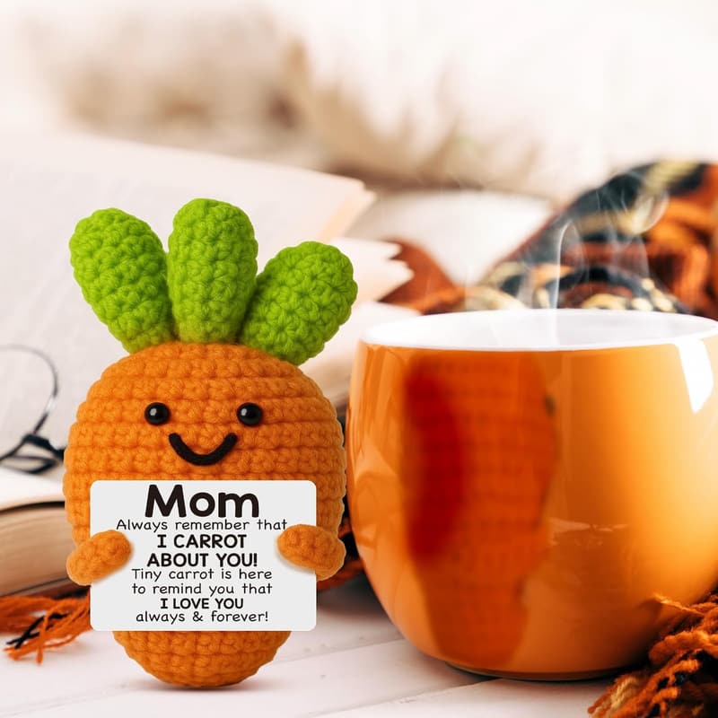 Mother's Day Plush Carrot Gift for Mom