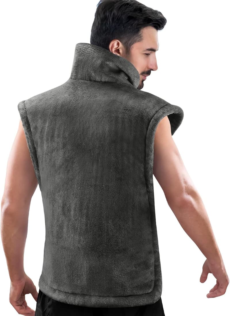 Mother's Day Heating Pad, XL Gray, Back Relief