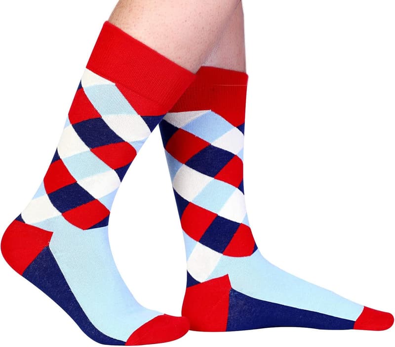 Gift Socks for Men: Funky Crew Style