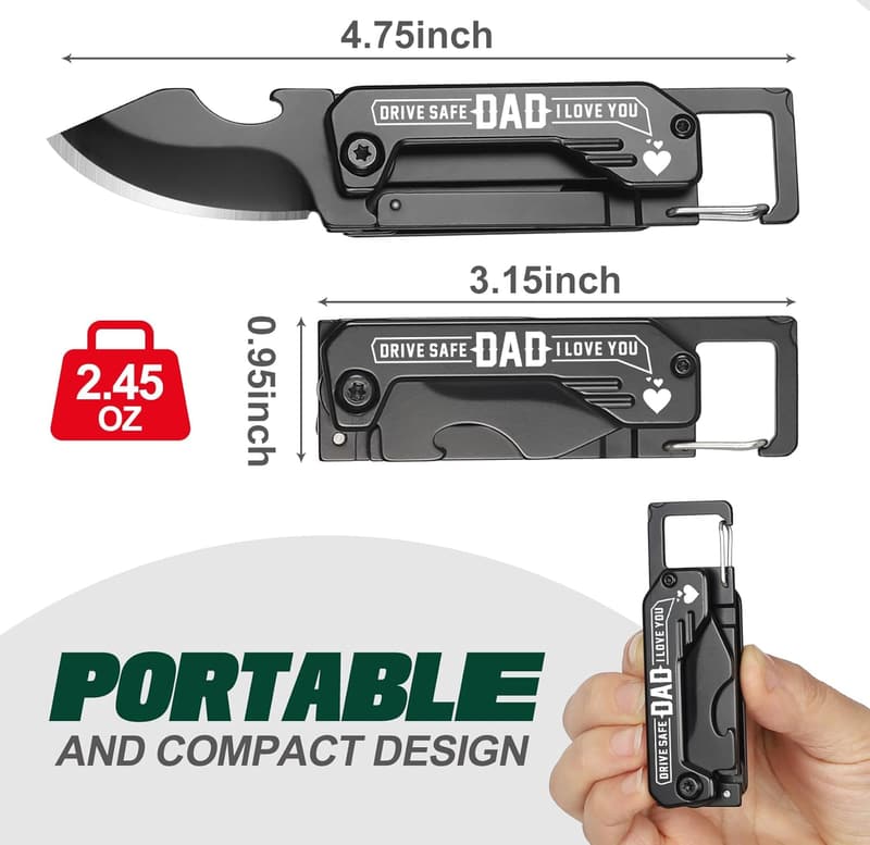 Father's Day Keychain Tool for Dad