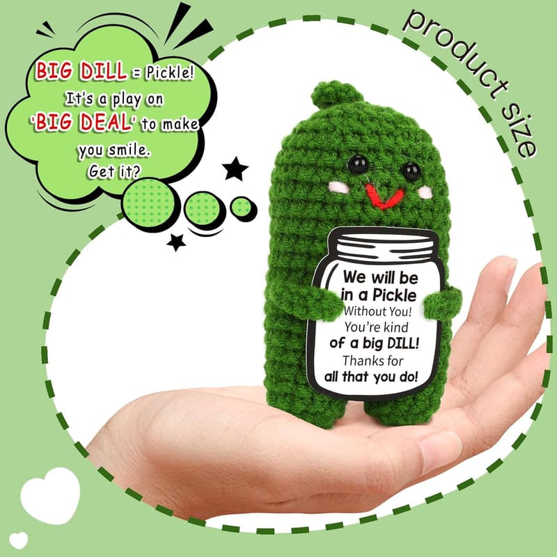 White Elephant Pickle - 'A Big Dill' Funny Gift