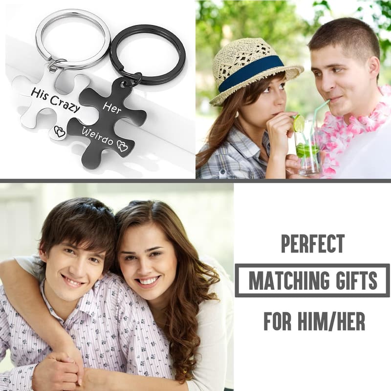 Graduation Matching Keychains for Couples