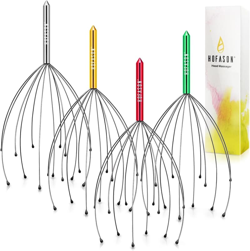 Mother's Day Scalp Massager Set for Adults (4pcs)