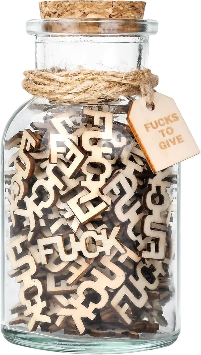 Birthday Jar Letters, Funny Gag Gift for Adults
