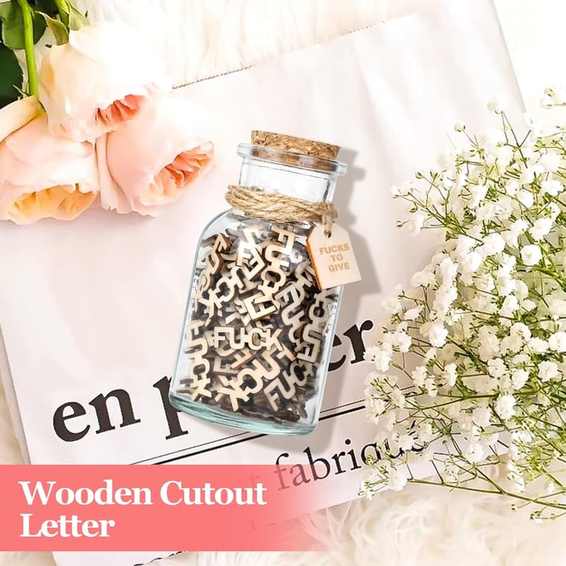Birthday Jar Letters, Funny Gag Gift for Adults