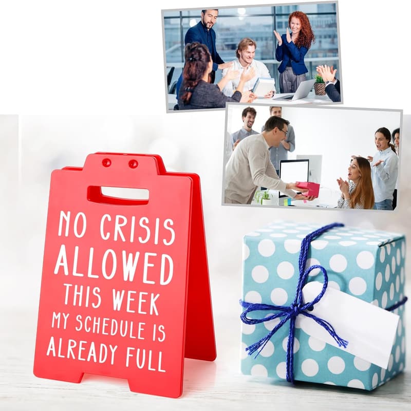 Administrative Gift Funny Cubicle Sign for Bosses