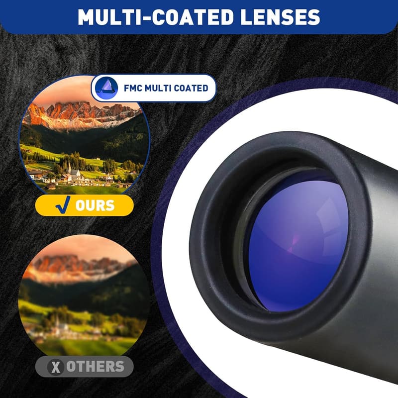 Stargazing Mini Telescope - 30x25 HD Black