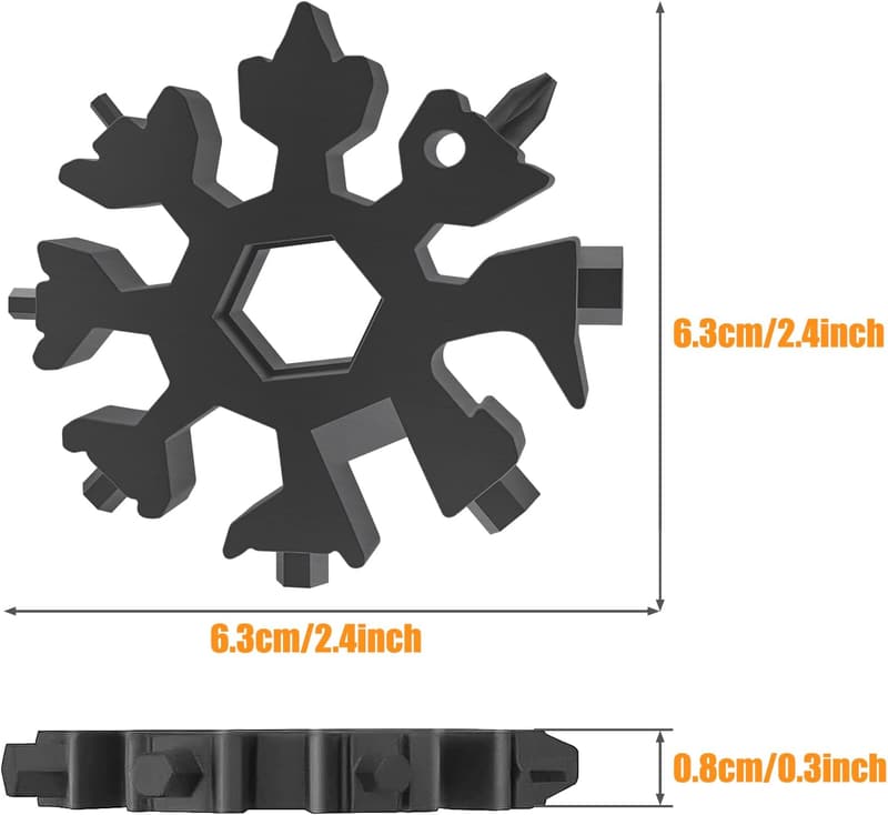 Father's Day 18-in-1 Snowflake Multitool for Dad