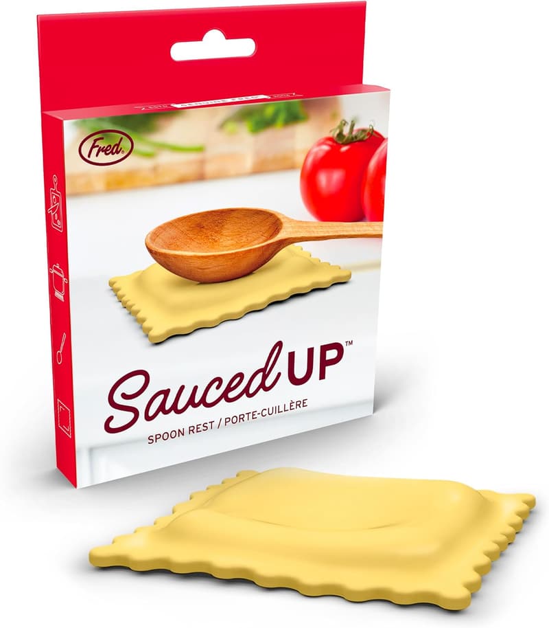 Ravioli Spoon Rest - Easy Clean Fun Kitchen Gadget