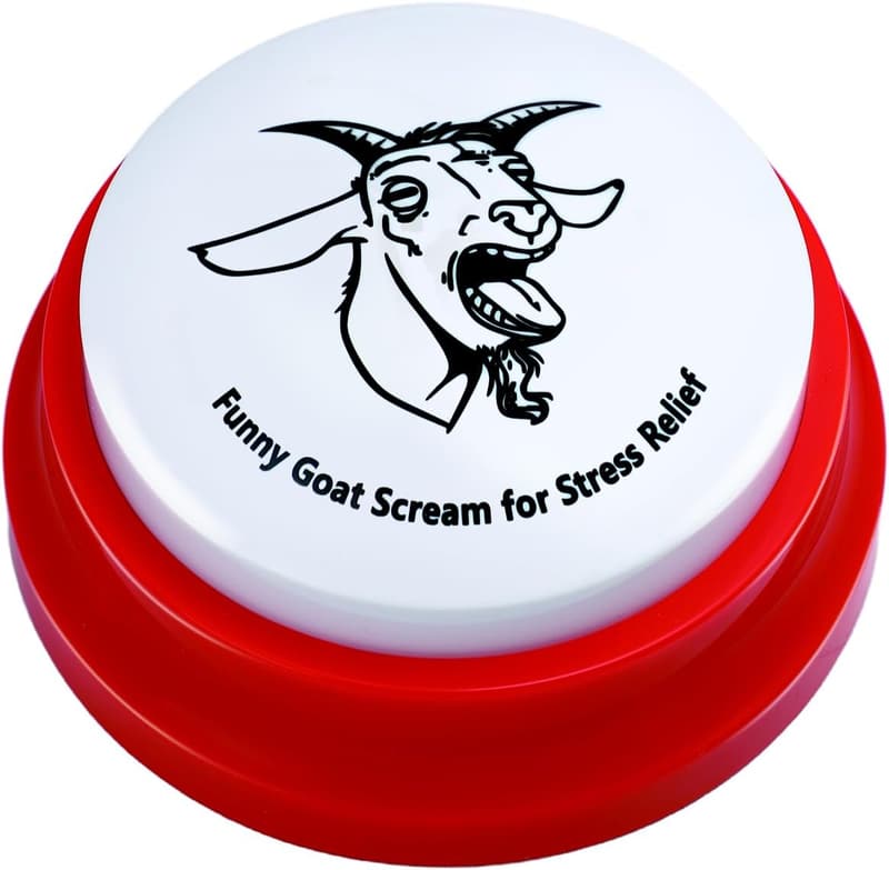 White Elephant Prank Sound Button for Adults