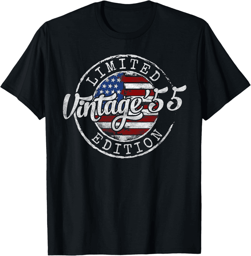 70th Birthday Vintage T-Shirt for Men and Women