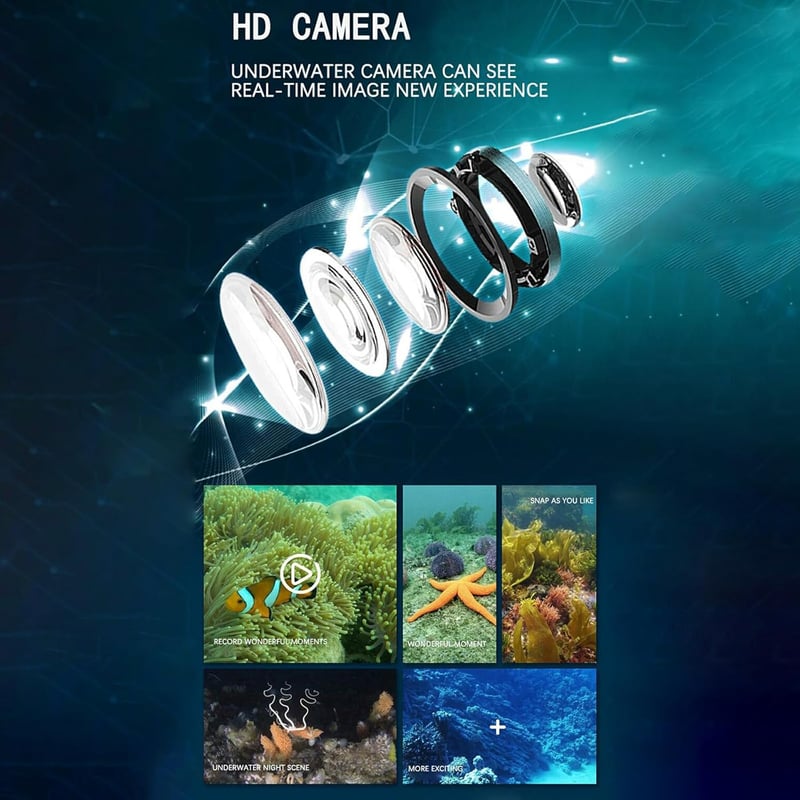 Remote Control Camera Boat for Kids & Adults, Waterproof