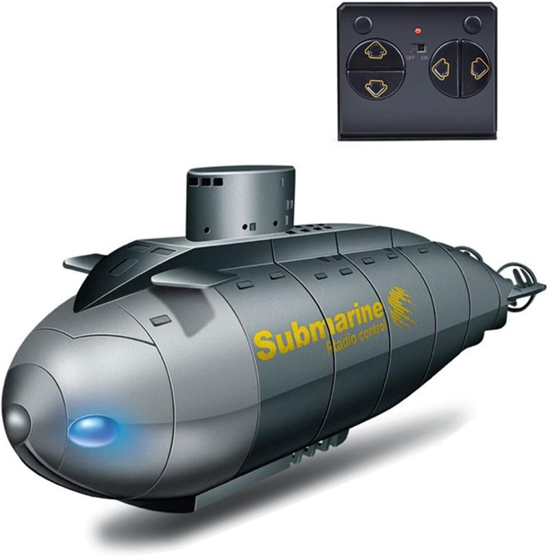 Remote Control Submarine Toy for Kids - 2.4G, 6CH, Waterproof