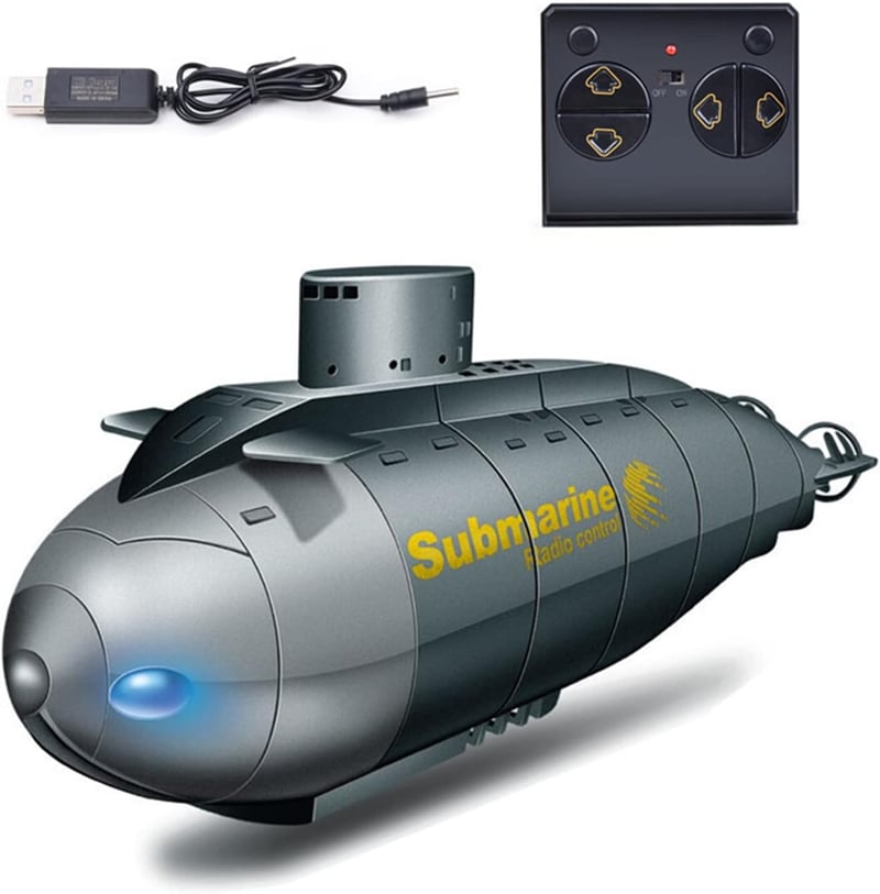 Remote Control Submarine Toy for Kids - 2.4G, 6CH, Waterproof