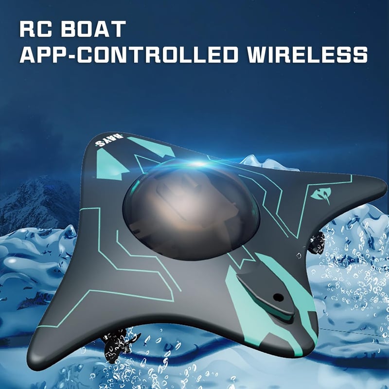 WiFi RC Boat with Camera - Waterproof Remote Control Toy for Kids & Adults