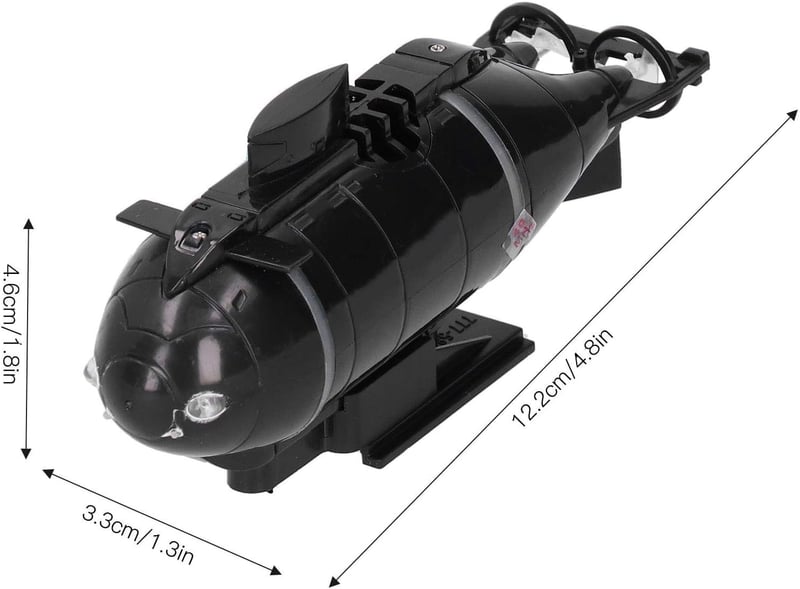 6-Channel RC Submarine Toy - Kids Birthday Gift