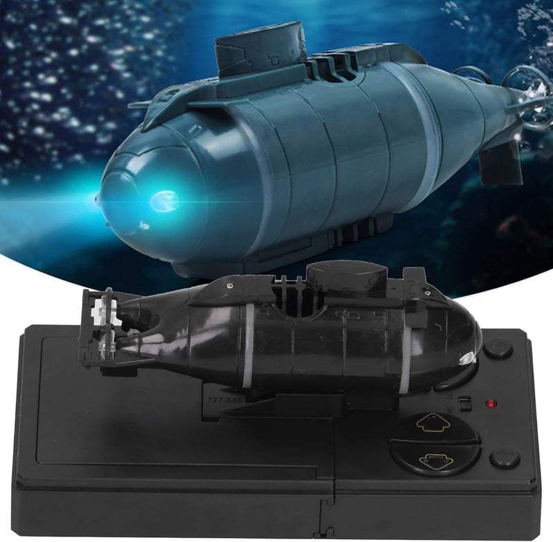 6-Channel RC Submarine Toy - Kids Birthday Gift
