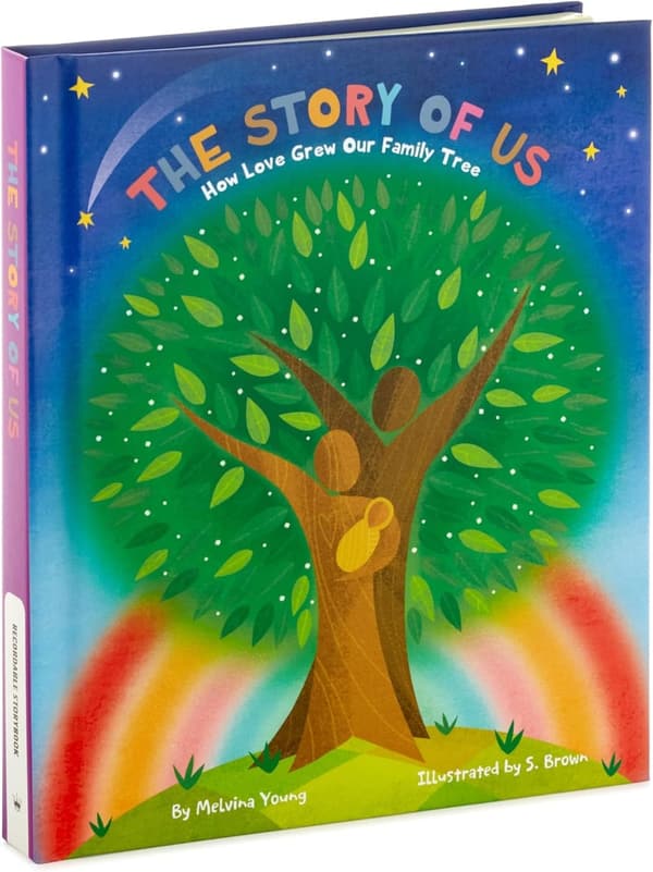 Family Story Recordable Book with Music for Kids & Grandchildren