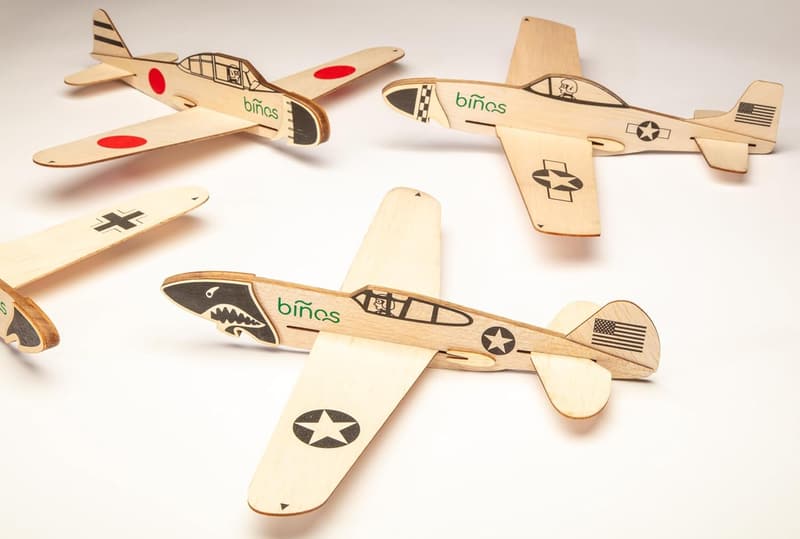 P-40 Warhawk WWII Balsa Glider with 14