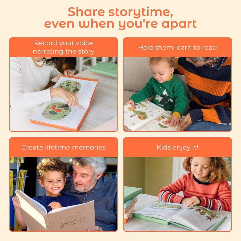 Recordable Storybook for Children - Voice-Narrated Halloween Fun