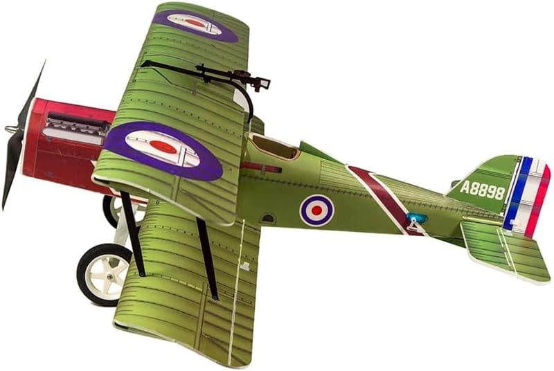 800mm Wingspan RC Biplane Warbird Kit with Power Combo