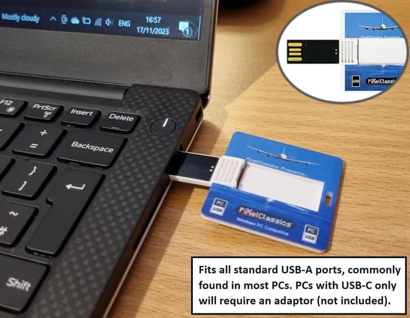 FlightGear Flight Simulator 2023 X | USB Professional Sim with 600 Aircraft