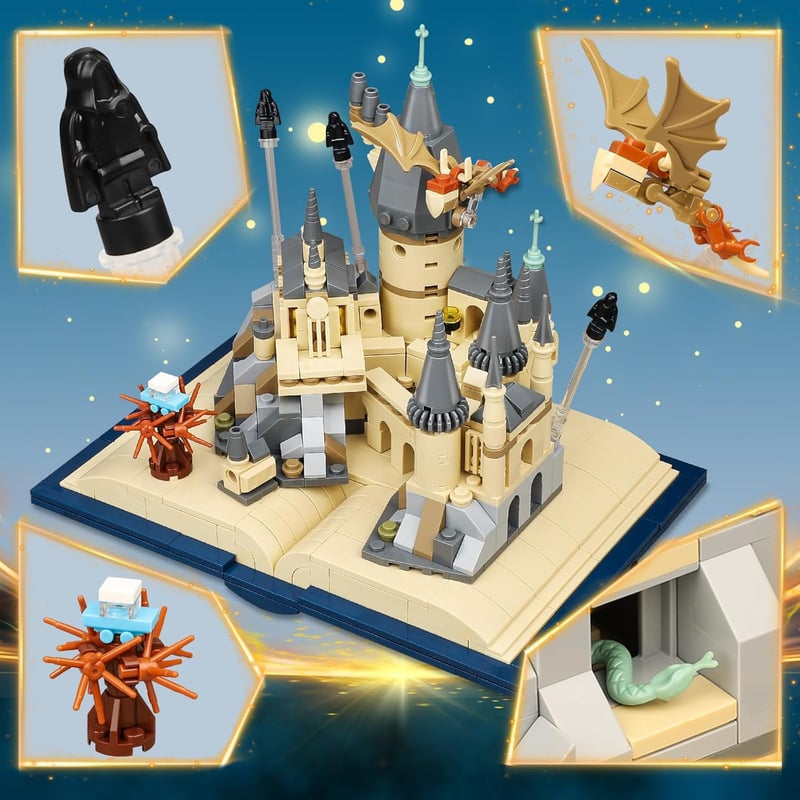 STEM Castle Building Block Set for Kids and Adults (727 PCS)