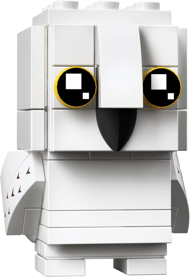 Harry Potter & Hedwig LEGO BrickHeadz Building Kit, 180 Pieces