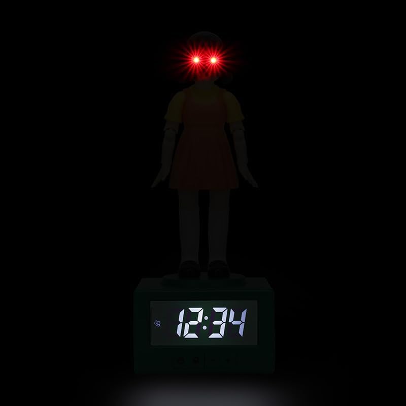 Squid Game Doll Alarm Clock - Official Netflix Licensed Decor
