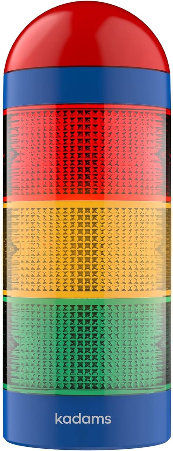 Visual Timer for Kids - Traffic Light Alarm with Audio Alerts