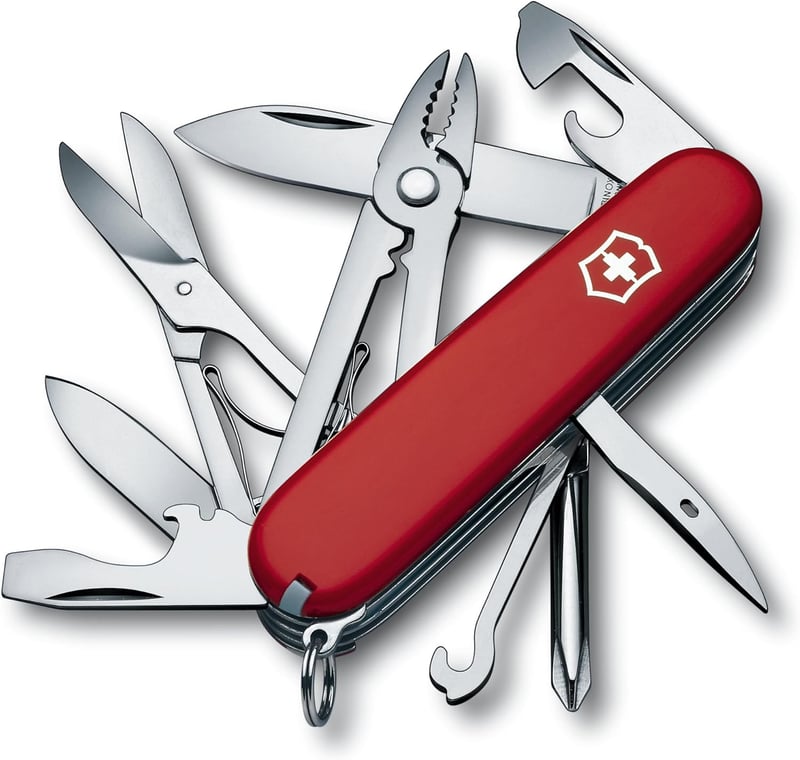 Victorinox Tinker Pocket Knife, Red, 91mm Multi-Tool