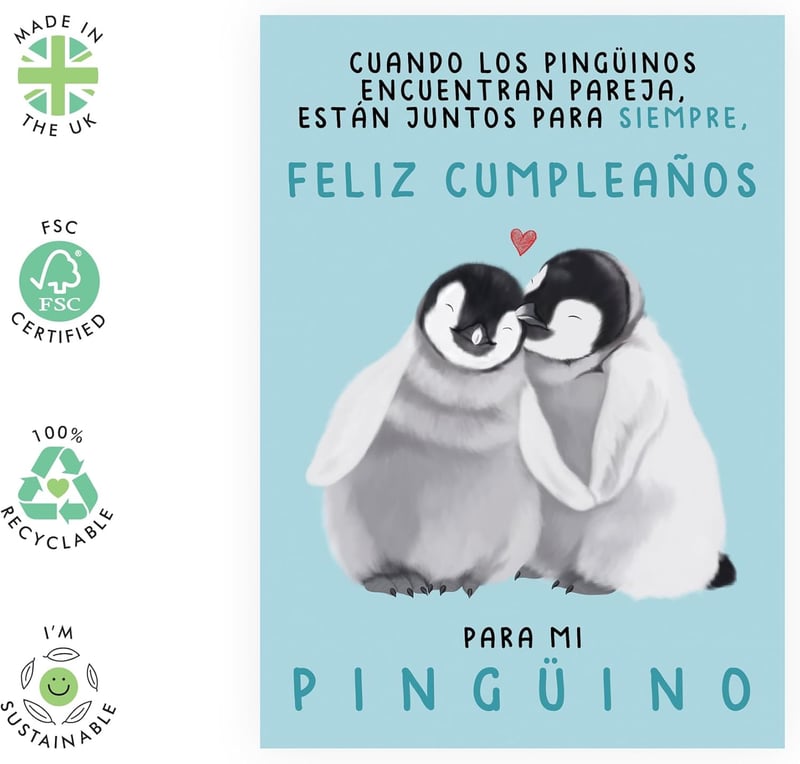 Romantic Birthday Card for Couples - 