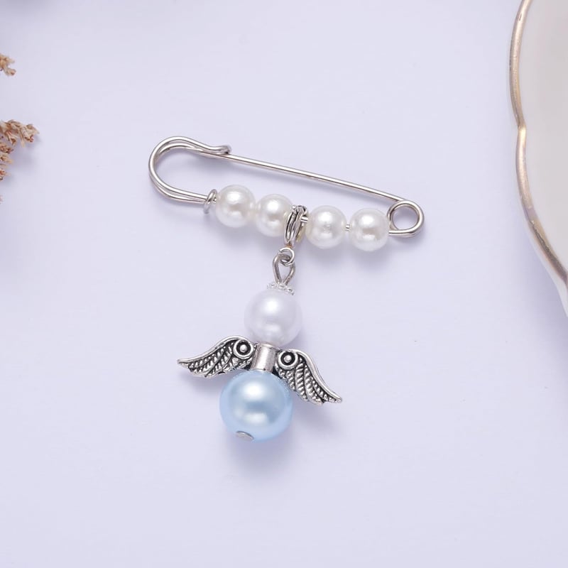 Wedding Day Guardian Angel Memory Charm - Remembrance Gift