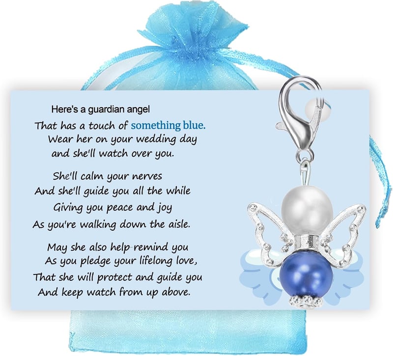Something Blue Wedding Gift Card for Bride from Family & Friends