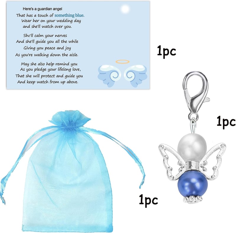 Something Blue Wedding Gift Card for Bride from Family & Friends
