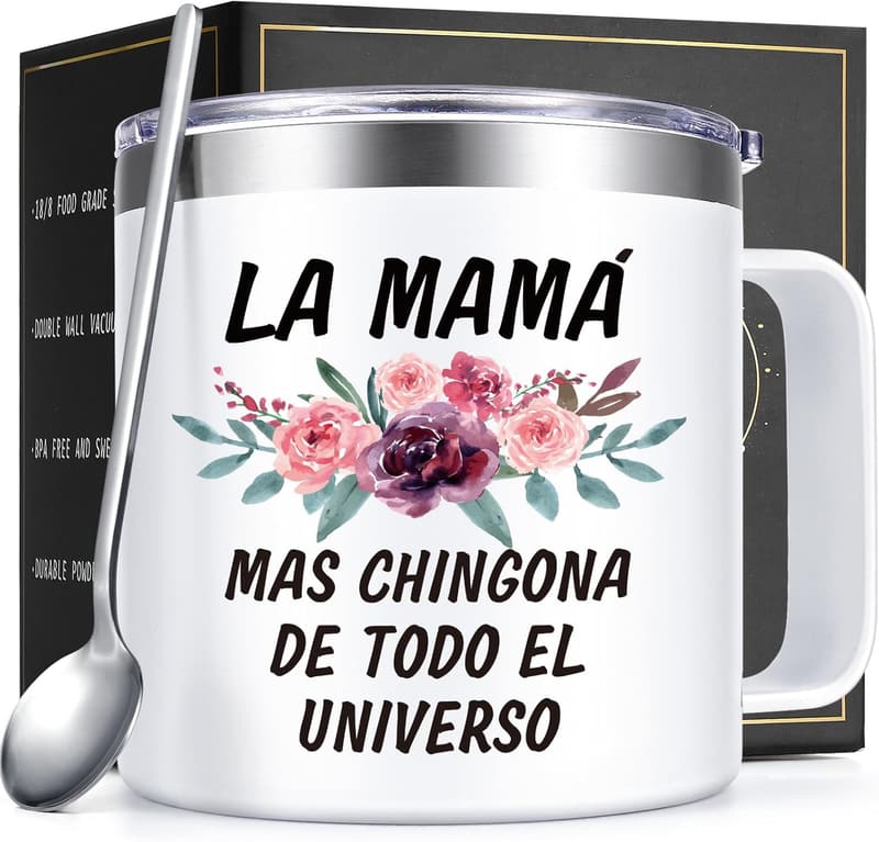 Mother's Day 14oz Stainless Steel Coffee Mug for Mom