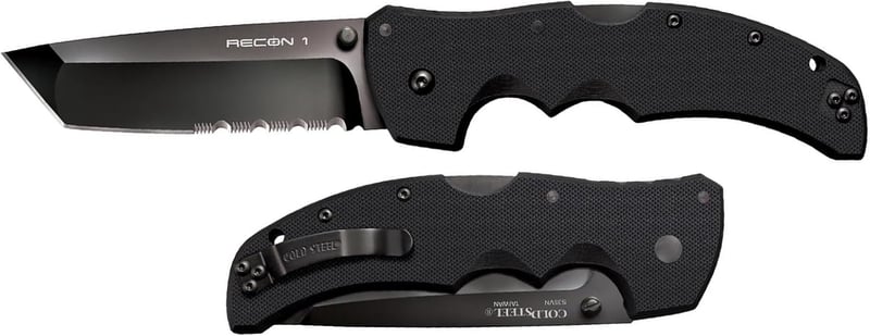 Cold Steel Recon 1 Tactical Folding Knife, 4