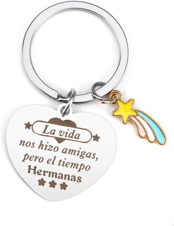 Best Friend Keychain Gift for Women