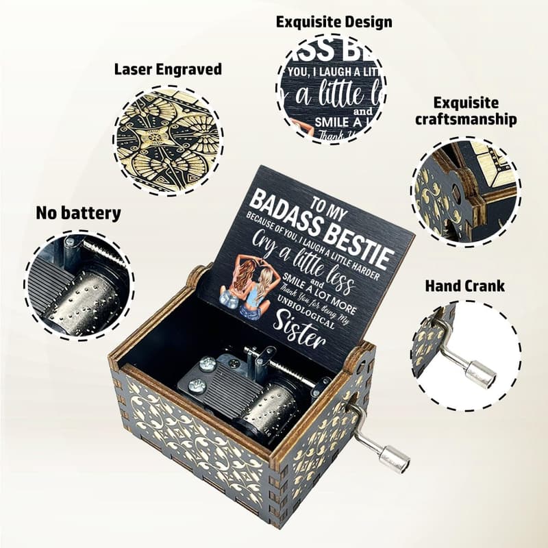 Bestie Music Box Gift - 