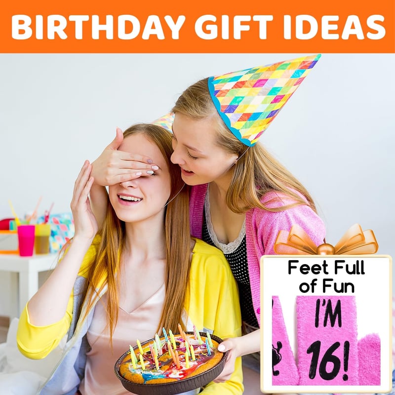 Sweet 16 Gift - Fun Socks for Teenage Girls
