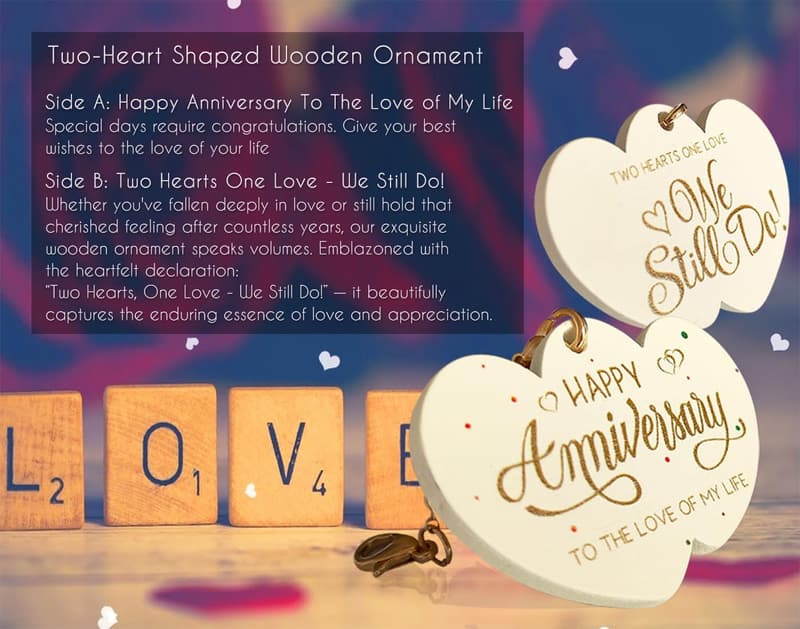 Anniversary Picture Frames for Couples - 1-99 Years
