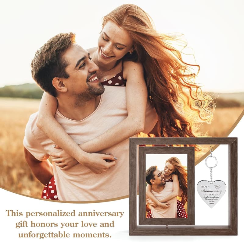 Anniversary Picture Frame Gift for Couples
